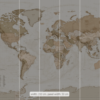 Earth Map Wallmural ( 350 x 250 cm) - Image 3
