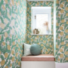 Cecilia Wallpaper – Sage / Buttercream - Image 3