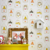 Hello Dolly Wallpaper – Sunshine / Tangerine - Image 3
