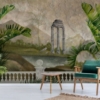 Antique Greek Columns Mythological Backyard Wallpaper Rome Wallmural