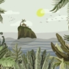 Tropical-Island-Tiki-House Wallmural - Image 2