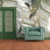 Banana Leaves Mural