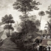 Botanical Trees Mural - Image 2