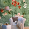 Colourful Floral Mural - Image 2