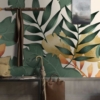 Colourful Leaf Wall Mural - Image 4