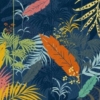 Colourful Tropical Leaves Mural - Image 2