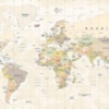 Vintage Map Wallmural - Image 3