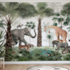 Animal Kingdom Wallmural