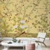 Birds on Branches Mural