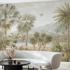 Tropical Plateau Mural – Sepia - Image 3