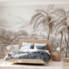 Exotic Village View Mural - Image 3