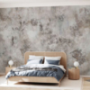 Grunge Wall Mural – Ash Brown - Image 3