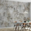 Grunge Wall Mural – Ash Brown