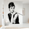 Audrey Hepburn in Breakfast at Tiffanysaz Mural - Image 3