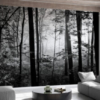 Early Morning Mural – B&W
