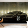 Dark Lamborghini Car Mural