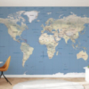World Map Mural - Image 3