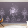 Verdant Deco Mural – Violet