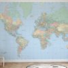 World Map Mural – Original - Image 3