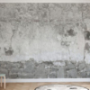 Cracked Stone Wall Mural – Grey - Image 3