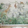 Friends in the Jungle Mural - Image 3