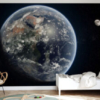Blue Dot Earth Mural - Image 3
