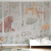 Wildlife Mural – Grey - Image 3