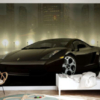 Dark Lamborghini Car Mural - Image 3