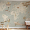 Explorer Map Mural
