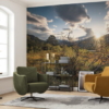 Norwegische Herbstwelten Wallmural ( 450 x 280 cm)