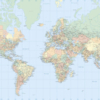 World Map Mural – Original - Image 2