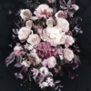 Bouquet Noir Wallmural ( 200 x 250 cm) - Image 2