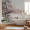 Lac des Palmiers Wallmural ( 200 x 250 cm)