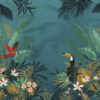 Enchanted Jungle Wallmural ( 368 x 248 cm) - Image 2
