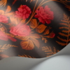 Rose Burnt Orange and deep Black - Image 3