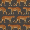 Leopard Walk Orange Black - Image 3