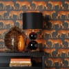 Leopard Walk Orange Black