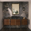 Amazon Mural White Peacock – A301 - Image 5