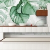 Big Botanical Leaf Wallpaper Wallmural - Image 2