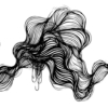 Black White Lines Wallpaper Wallmural - Image 3