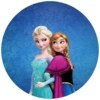 Frozen Elsa & Anna – Circle Art - Image 2