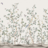 Flowers Pattern Mural – Light Cream | FJ303 - Image 2