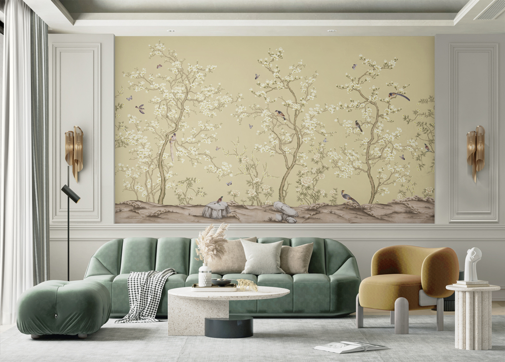 Living room wallpaper