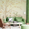 Colorful Flowers Pattern Mural – Multi Colored | FJ306-3