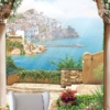 Greek Island Balcony Wallmural M847