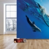 Dolphin Wave Wallmural – M885