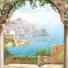Greek Island Balcony Wallmural M847 - Image 2