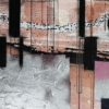 Squares Dropping Wallmural - Image 2