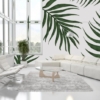 Palm Tropical Leaves Wallpaper Wallmural - Image 3