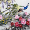 Peacock Wallpaper Floral Wall Poster Wallmural - Image 5